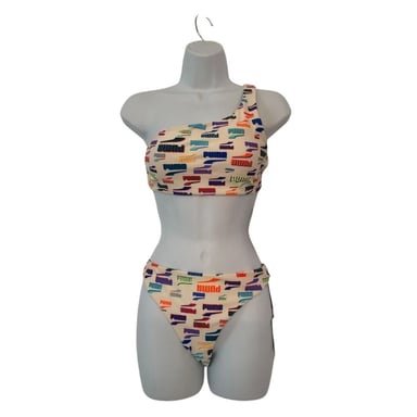BIKINI PUMA LOGO PRINT ONE SLING - 2
