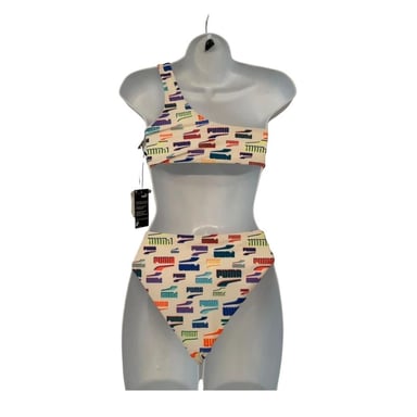 BIKINI PUMA LOGO PRINT ONE SLING - 3