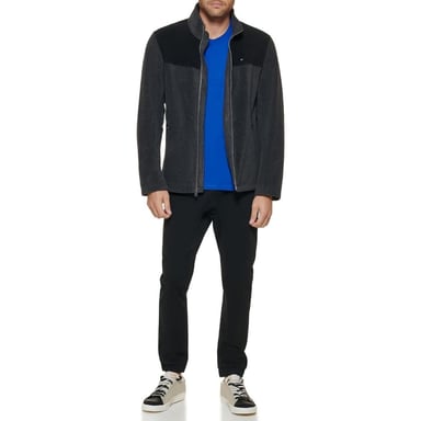 CASACA HOMBRE TOMMY HILFIGER POLAR FLEECE - GRIS - 3