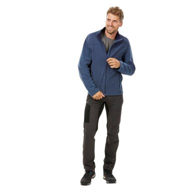 CASACA HOMBRE POLAR QUECHUA MH120 SENDERISMO - AZUL - 2