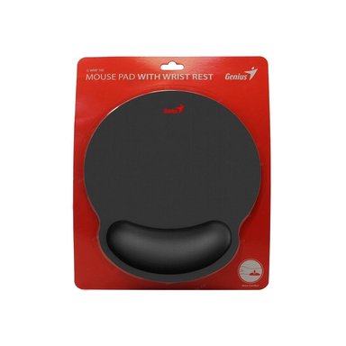 MOUSE PAD GENIUS G-WMP 100 C/DESCANSADOR BLACK - 5