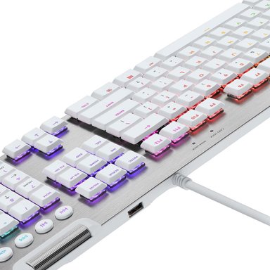 TECLADO LOGITECH GAMER TACTILE LIGHTSYNC RGB WHITE G815 - 3