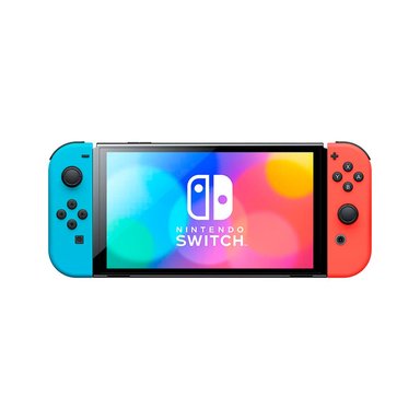 CONSOLA NINTENDO SWITCH MODELO OLED NEON + ZELDA TEARS OF THE KINGDOM + MINECRAFT+ MARIO PARTY SUPERSTAR - 3