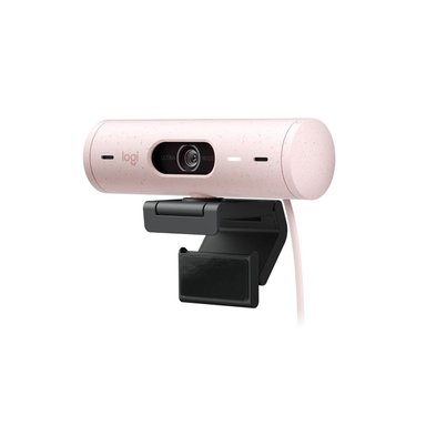 CÁMARA LOGITECH BRIO 500 FHD 1080P USB-C ROSE - 3