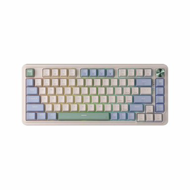 TECLADO INALÁMBRICO REDRAGON GAMER UCAL PRO-RGB WIRELESS ENGLISH PASTEL K673CPG - 1