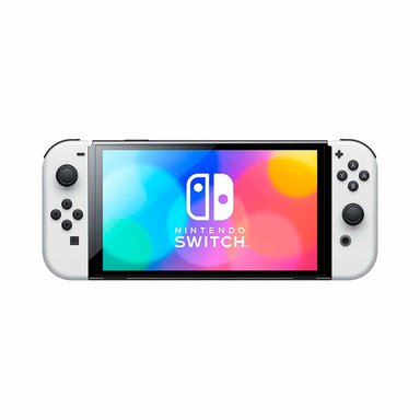 CONSOLA NINTENDO SWITCH MODELO OLED BLANCO + MARIO PARTY JAMBOREE - 3