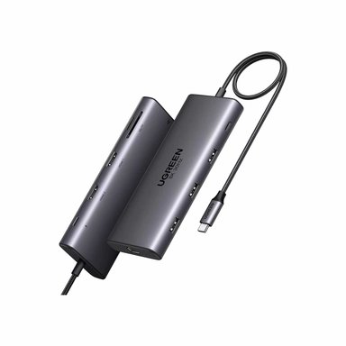 ADAPTADOR UGREEN REVODOK PRO 210 10 IN 1 USB C CM639-15534 - 1
