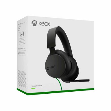 AUDÍFONOS MICROSOFT CON CABLE PARA XBOX SERIES X XS XBOX ONE BLACK - 1