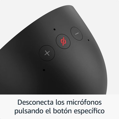 ALEXA ECHO SPOT BOCINA INTELIGENTE NEGRO - 4