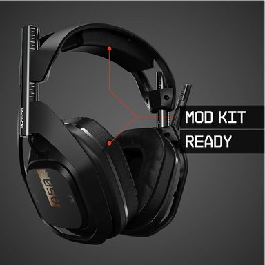 AUDÍFONOS GAMER ASTRO A50 LIGHTSPEED WIRELESS CON BASE STATION NEGRO - 6