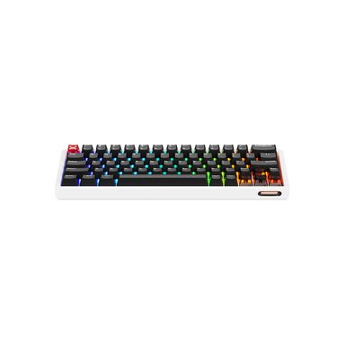 TECLADO GAMER SCYROX XPUNK 63 MECÁNICO BLANCO - 5