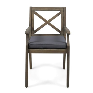 JUEGO COMEDOR TERRAZA JARDIN HOME PREMIUM MIRNA 6 SILLAS GRIS - 3
