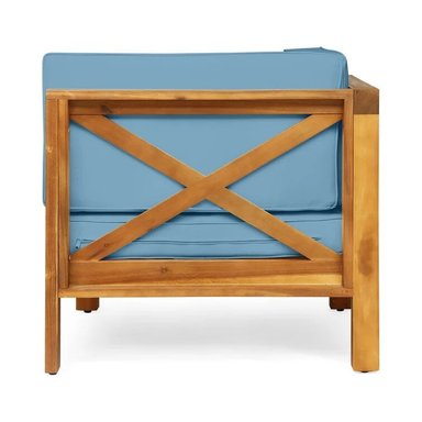 SET SOFA HOME PREMIUM KANG GRIS + MESA CENTRO TERRAZA JARDIN 2 CUERPOS - 4