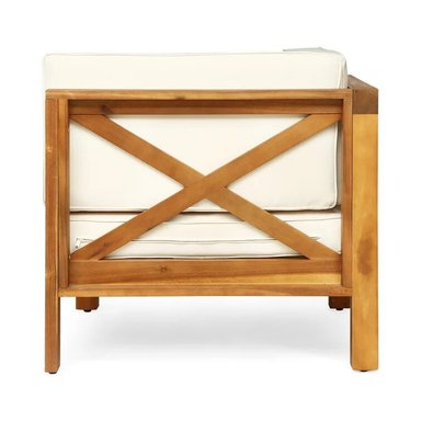 SET SOFA HOME PREMIUM KANG CREMA + MESA CENTRO TERRAZA JARDIN 2 CUERPOS - 4