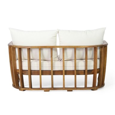 SET SOFA HOME PREMIUM GREGOR IVORY + MESA CENTRO TERRAZA JARDIN 2 CUERPOS - 5