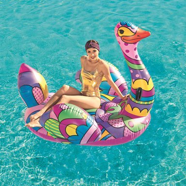 BESTWAY FLOTADOR AVESTRUZ RETRO POP - 2