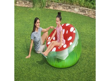 SILLÓN BESTWAY INFLABLE HONGO 112X66CM 75123 MULTICOLOR - 2
