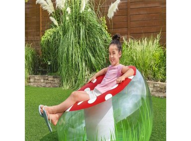 SILLÓN BESTWAY INFLABLE HONGO 112X66CM 75123 MULTICOLOR - 3