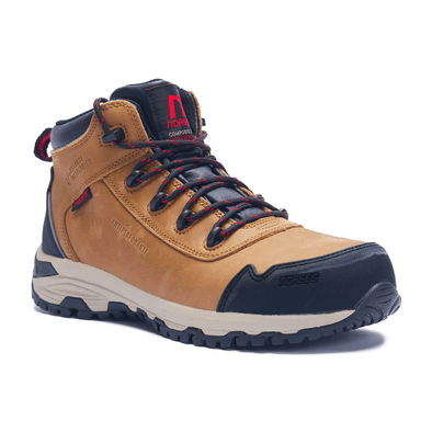 BOTA DE SEGURIDAD PARA HOMBRE CUERO NS652 RIVER CT MARRÓN NORSEG SAFETY - 1