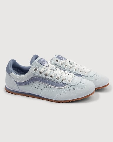 ZAPATILLAS VANS MUJER SUPER LOWPRO AZUL - 2