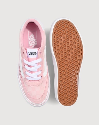 ZAPATILLAS VANS MUJER BROOKLYN LS PLATFORM ROSADO - 1