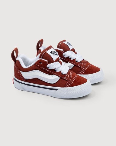 ZAPATILLAS VANS NIÑO KNU SKOOL ELASTIC LACE MARRÓN - 2