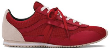 ZAPATILLAS VANS MUJER LX SLP TRAINER ROJO - 1