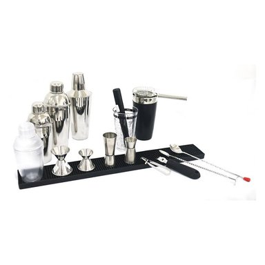 TAPETE GIBBEN PVC NEGRO BAR ALFOMBRA LARGO - 5