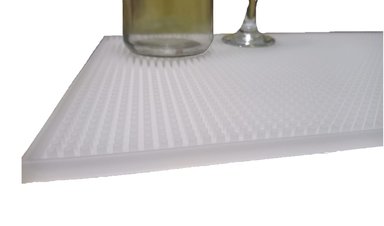 TAPETE GIBBEN PVC BLANCO TRANSPARENTE BAR ALFOMBRA FOSFORESCENTE RECTANGULAR G - 3
