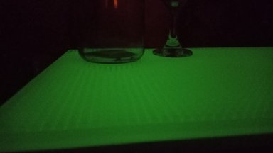 TAPETE GIBBEN PVC BLANCO TRANSPARENTE BAR ALFOMBRA FOSFORESCENTE RECTANGULAR G - 6