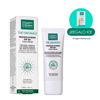 PROTECTOR SOLAR PROTEOS SCREEN FPS50+ ORIGINALS 40ML MARTIDERM - 1