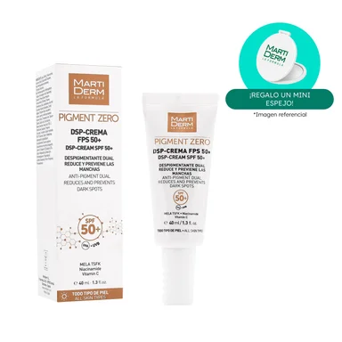 CREMA DE DIA DSP FPS 50+ PIGMENT ZERO 40ML MARTIDERM - 1