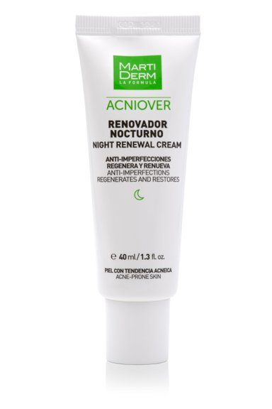 CREMA RENOVACIÓN NOCTURNA ACNIOVER 40ML MARTIDERM - 2