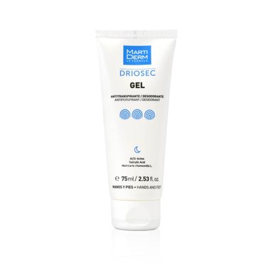 DESODORANTE GEL MANOS Y PIES DRIOSEC 75ML MARTIDERM - 2