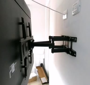 RACK TV PANTOGRAFO PLEGABLE 32 A 70 ' NEGRO - 2