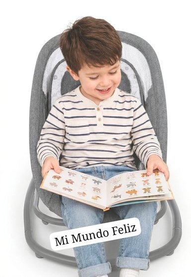 MECEDORA PARA BEBE AUTOMATICA DELUXE MUSICAL 4 EN 1 GRAY - 3