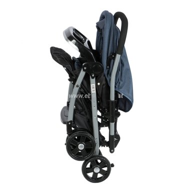 COCHE CUNA PARA BEBE SILVER BEIGE MANGO REVERSIBLE - 3