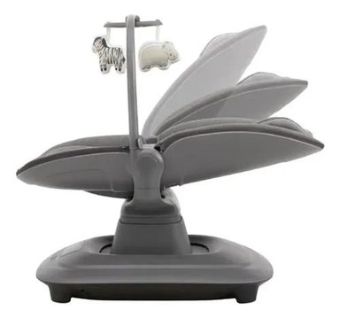 SILLA MECEDORA PARA BEBE ELECTRICA PREMIUM MODOS BALANCEO GRAY - 2