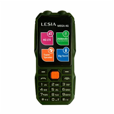 SMARTPHONE LESIA MEGA 4G VERDE CONECTIVIDAD RÁPIDA Y FLUIDA - 1