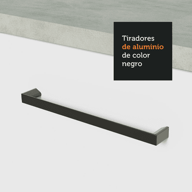 MUEBLE DE COCINA MADESA G24123AG 2 CAJONES AGATA 10 CM MOSTRADOR PARA FREGADERO - 6