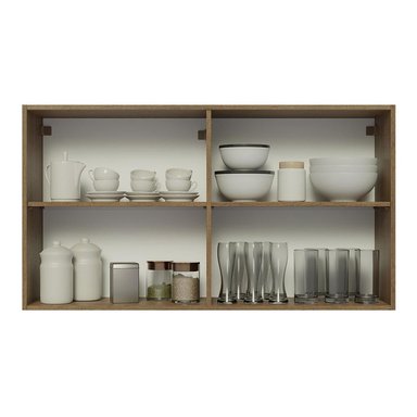 ALACENA DE COCINA MADESA GLAMY 120 CM 2 PUERTAS - 4