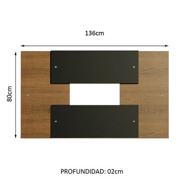 CENTRO DE ENTRETENIMIENTO MADESA 21857K1 PARA TV HASTA 58'' - 4