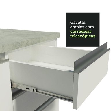 MUEBLE DE COCINA MADESA GLAMY INTEGRAL 310 CM BLANCO 01 - 7