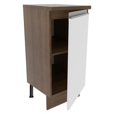 MUEBLE DE COCINA MADESA GLAMY 1 PUERTA 35 CM MARRÓN/BLANCO - 4