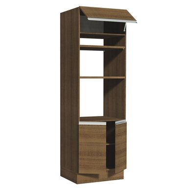 MUEBLE DE COCINA MADESA GLAMY TORRE PARA HORNOS 3 PUERTAS 70 CM MARRÓN - 5