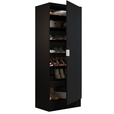 ZAPATERA ISIS 1 PUERTA - NEGRO - 5