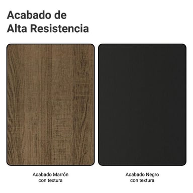 ROPERO MODULADO ABIERTO VALENCIA 417 CM 01 MARRÓN/NEGRO - 9