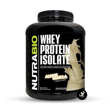 WHEY PROTEIN ISOLATE | 5 LB - ALPINE VANILLA - 1
