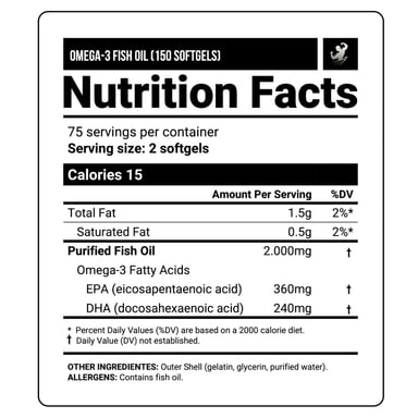 PACK | OMEGA-3 FISH OIL 150 CAPS + CLASSIC WHEY 2 LB - CHOCOLATE MILKSHAKE - 3