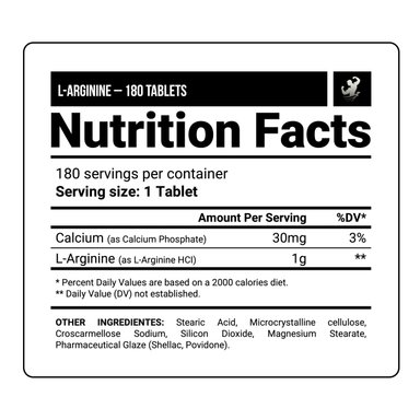 SUPLEMENTO GAT L-ARGININA 1000 MG 180 CÁPSULAS - 2